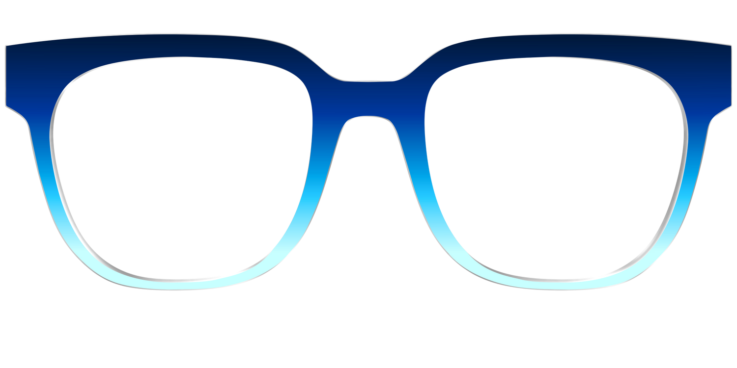 The Seaside Gradient - Front Top Image - Pair Eyewear