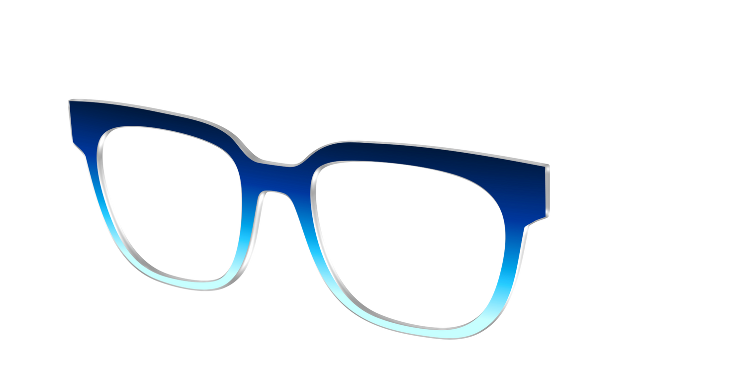 The Seaside Gradient - Angle Top Image - Pair Eyewear