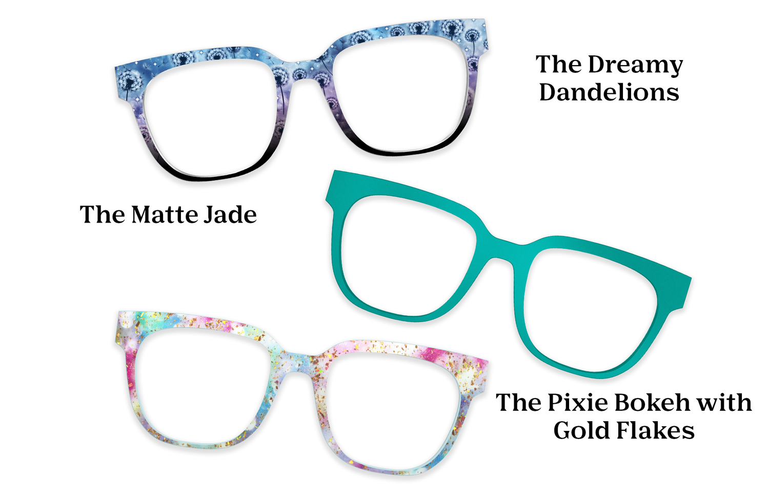 The Murphy - Seafoam Clear - Pairing Set - Pair Eyewear