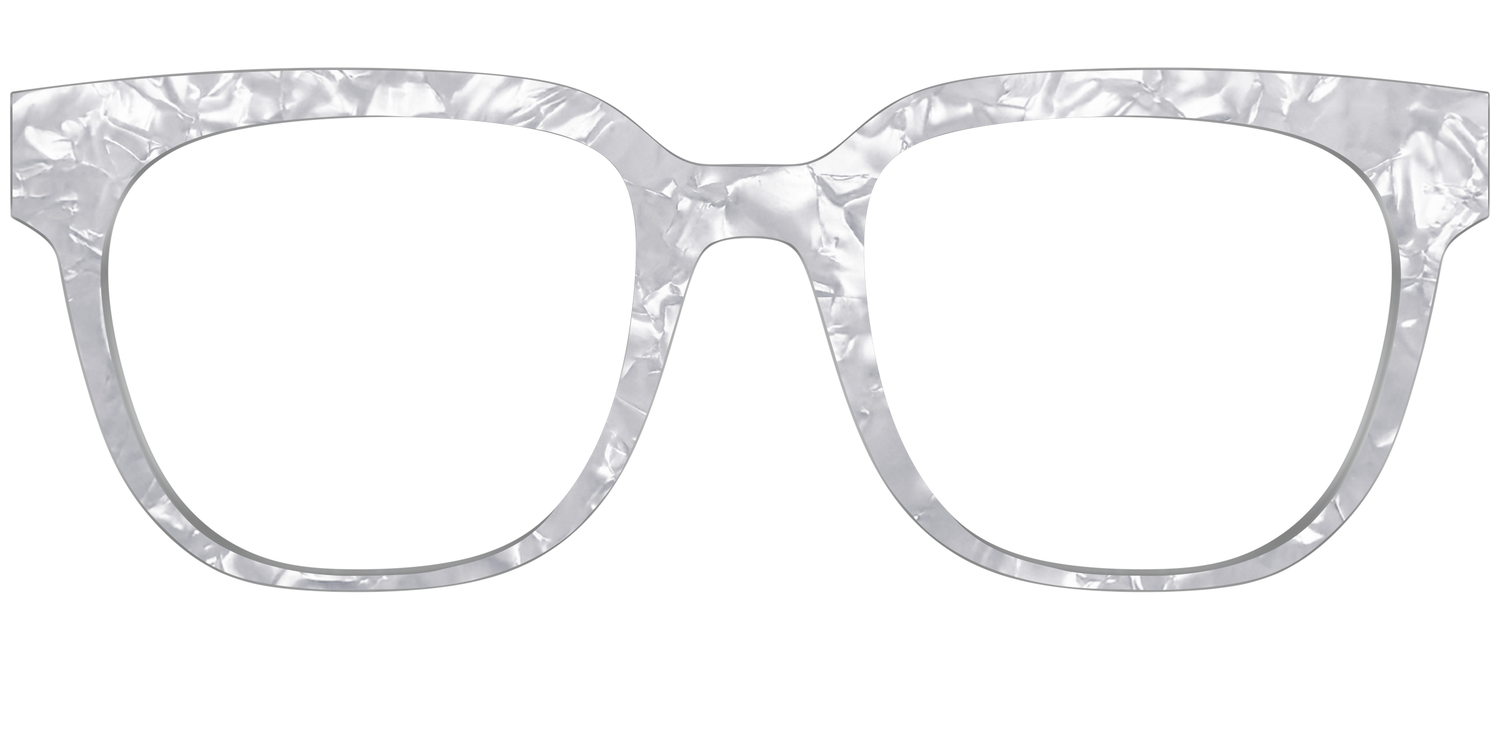 The Smoky Quartz Pearl Marble - Front Top Image - Pair Eyewear