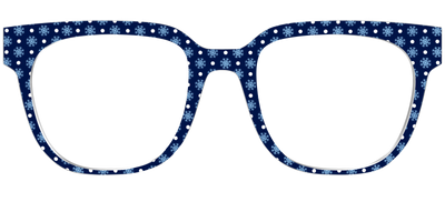 The Snowflake Polka Dot - Front Top Thumbnail - Pair Eyewear