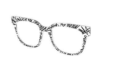 The Stylish Scribble - Angle Top Thumbnail - Pair Eyewear