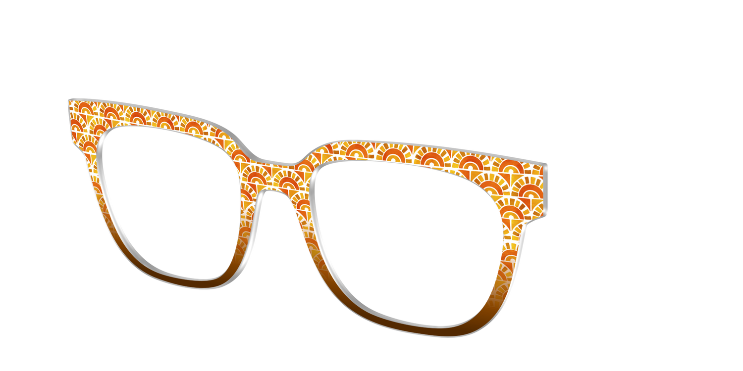 The Summer Sun Scallop - Angle Top Image - Pair Eyewear