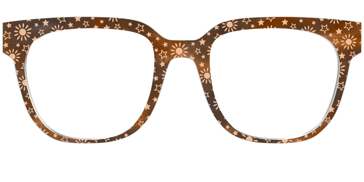 The Sunburst Scatter - Front Top Image - Pair Eyewear