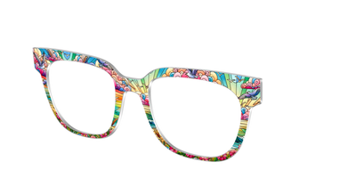 The Sun-Drenched Stained Glass - Angle Top Thumbnail - Pair Eyewear