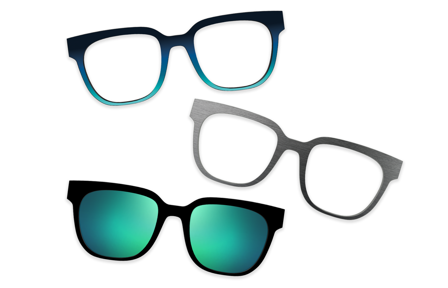 Teal Pearlized Metal - Set - Product Image 8 - Pair Eyewear