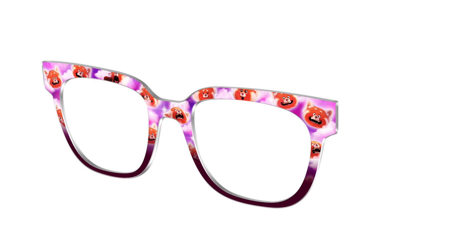 Turning Red - Angle Top Image - Pair Eyewear