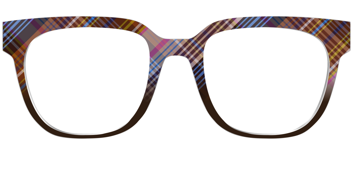 The Twill Tartan - Front Top Image - Pair Eyewear