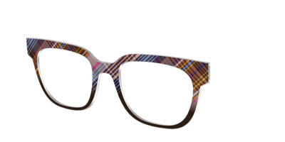 The Twill Tartan - Angle Top Thumbnail - Pair Eyewear