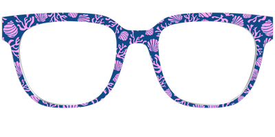 The Two-Toned Coral - Front Top Thumbnail - Pair Eyewear