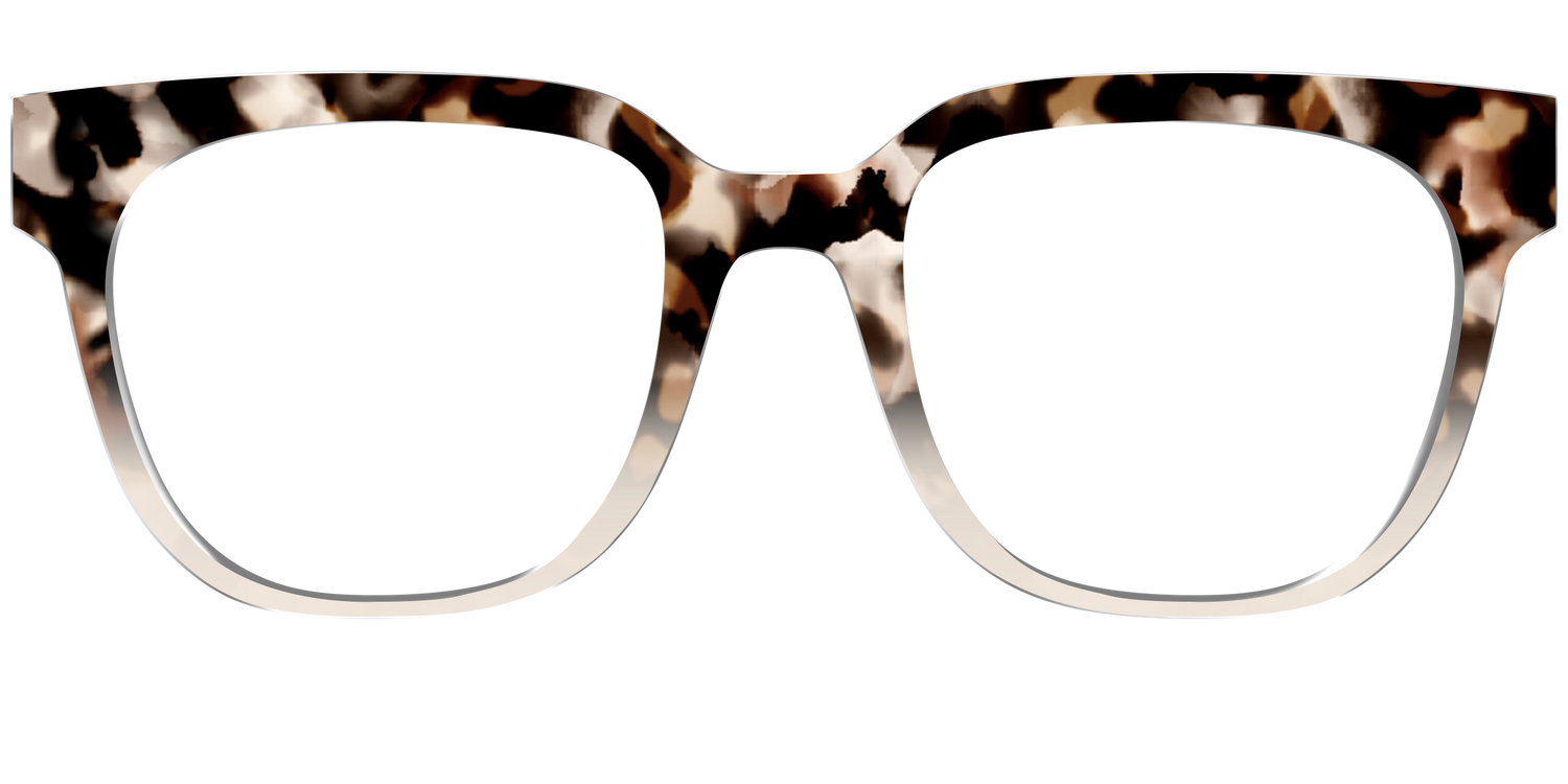 The Vanilla Latte Tortoise - Front Top Image - Pair Eyewear
