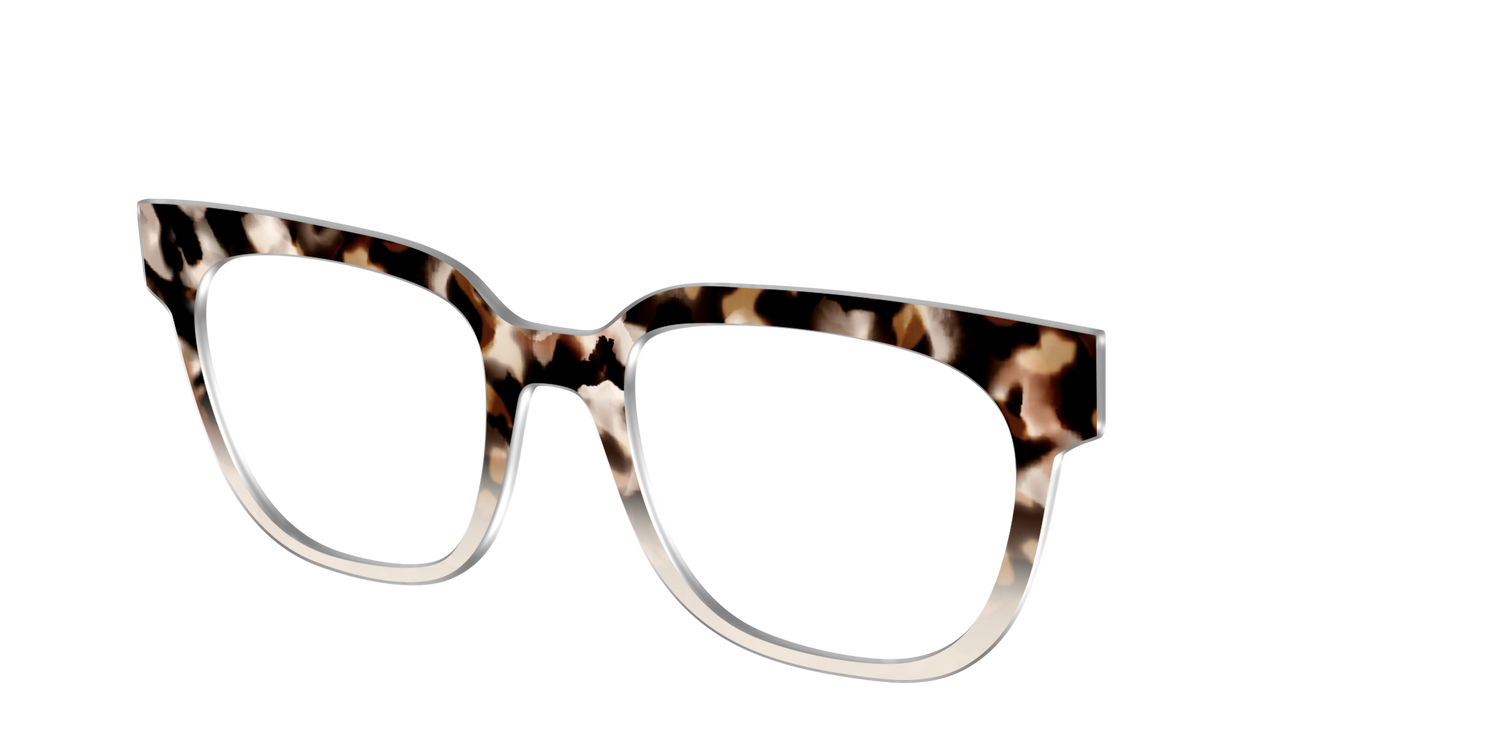 The Vanilla Latte Tortoise - Angle Top Image - Pair Eyewear