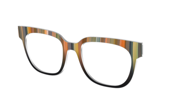 The Verdant Stripes - Angle Top Thumbnail - Pair Eyewear