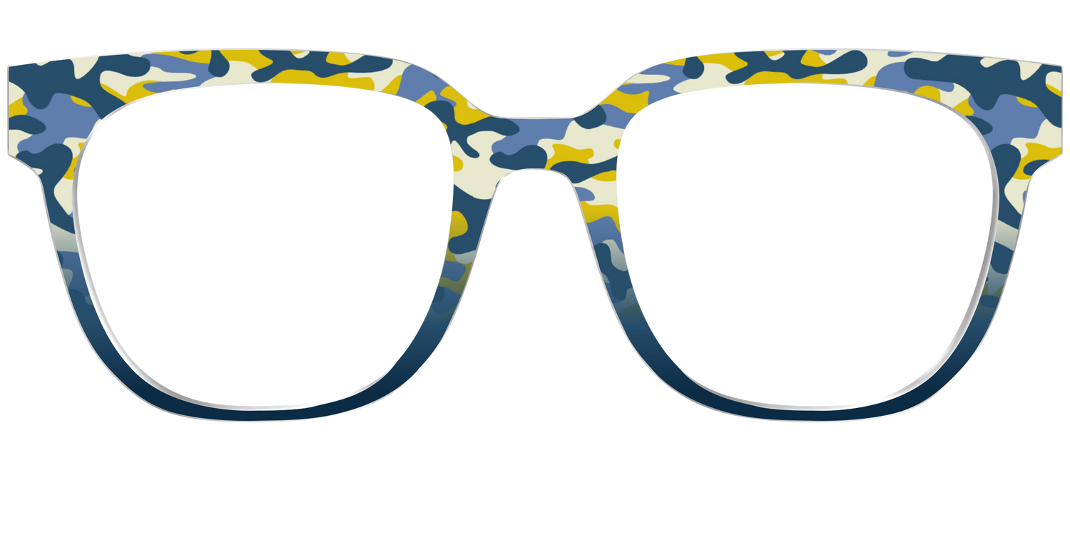 The Waterfront Breeze Camo - Front Top Image - Pair Eyewear