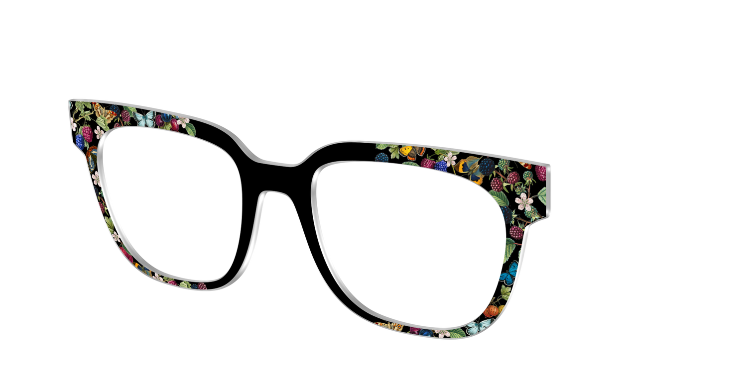 The Wildberry Foliage - Angle Top Image - Pair Eyewear