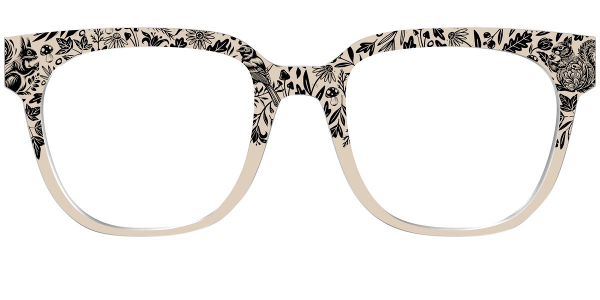 The Woodcut Squirrels - Front Top Image - Pair Eyewear