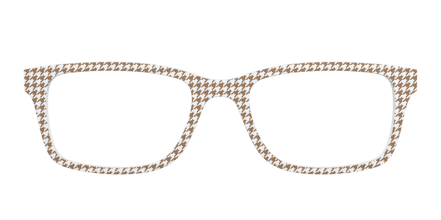 The Acorn Houndstooth - Front Top Image - Pair Eyewear