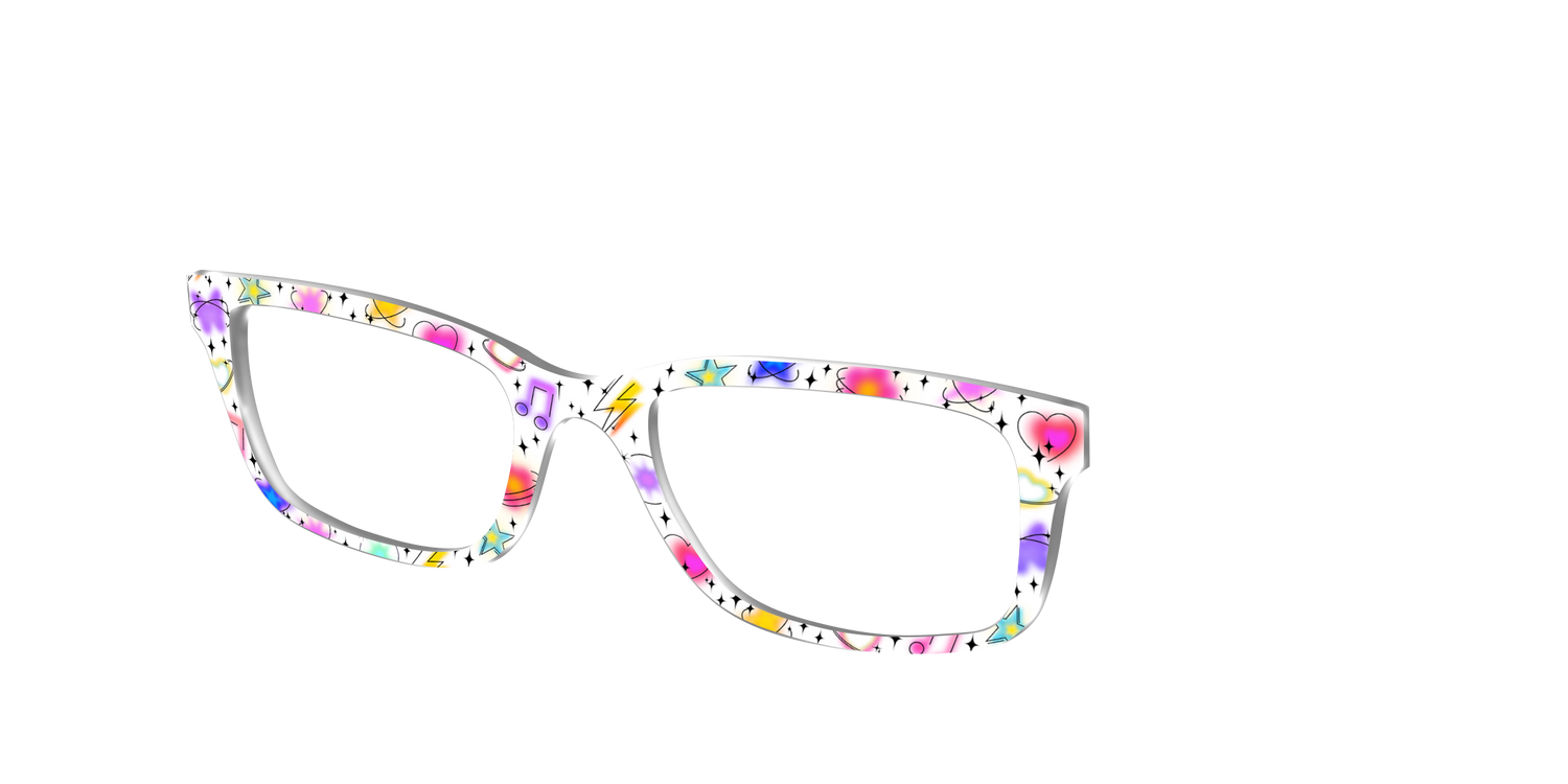 The Airbrushed Icons - Angle Top Image - Pair Eyewear
