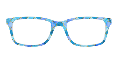 The Aqua Tiles - Front Top Thumbnail - Pair Eyewear