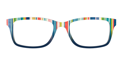 The Beach Bum Stripes - Front Top Thumbnail - Pair Eyewear