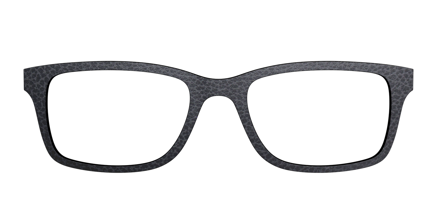 The Black Leather - Front Top Image - Pair Eyewear