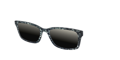 The Polarized Black Prism Sun Top - Angle Top Thumbnail - Pair Eyewear