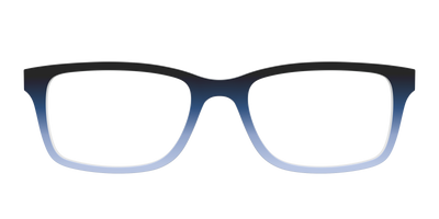 The Black to Tin Gradient - Front Top Thumbnail - Pair Eyewear