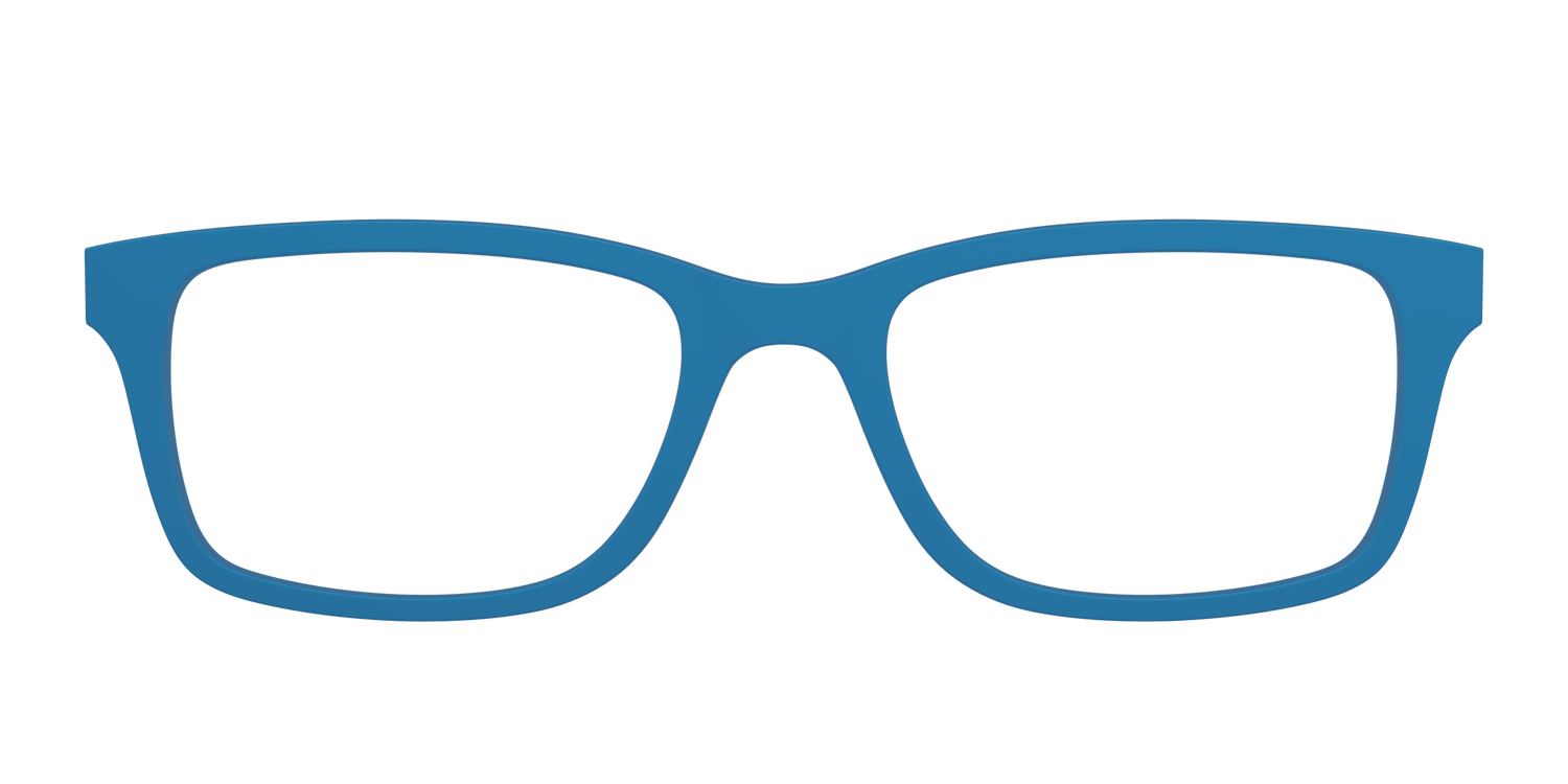 The Bondi Blue - Front Top Image - Pair Eyewear