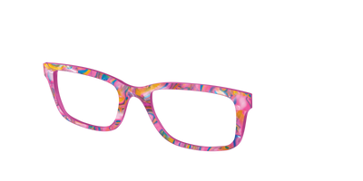 The Bubble Gum Pearl Marble - Angle Top Thumbnail - Pair Eyewear