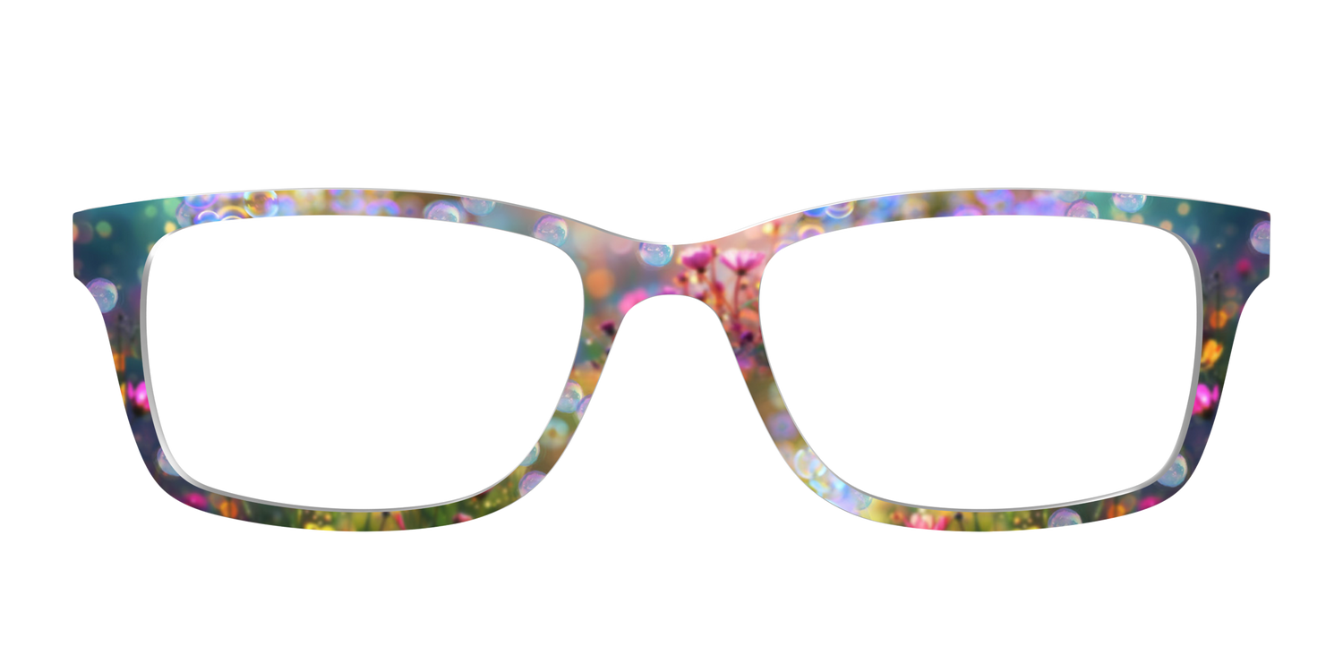The Bubbles & Blossoms - Front Top Image - Pair Eyewear