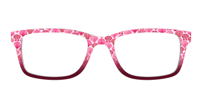 The Cerise Shell Scallop - Front Top Thumbnail - Pair Eyewear