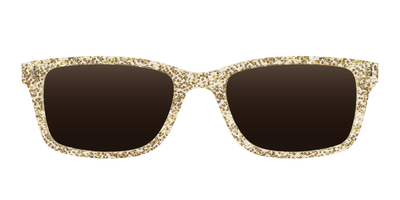 The Polarized Champagne Sparkle Sun Top - Front Top Thumbnail - Pair Eyewear