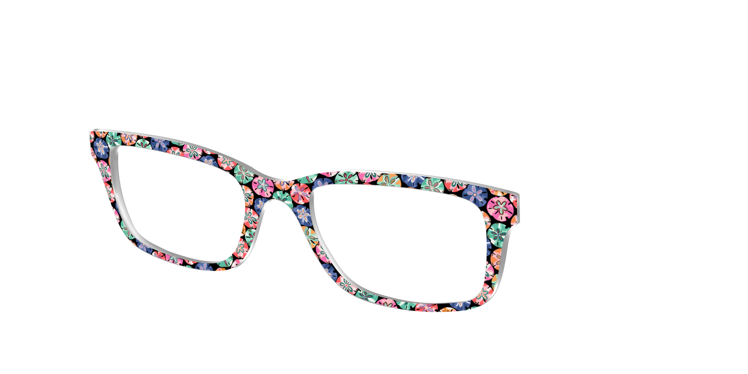 The Chic Sand Dollars - Angle Top Image - Pair Eyewear