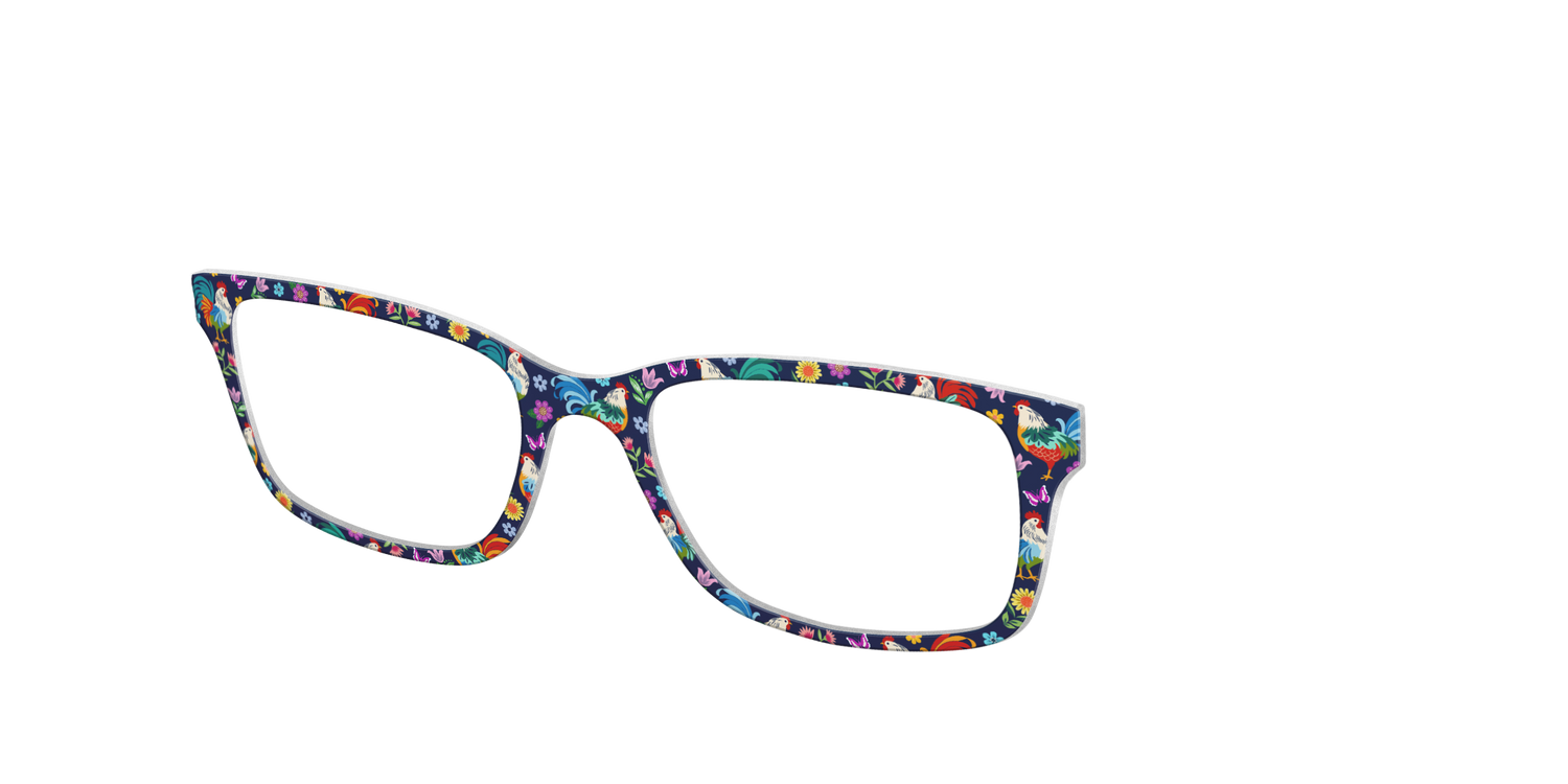 The Cock-a-Doodle-Doo - Angle Top Image - Pair Eyewear