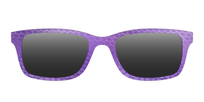 The Polarized Deep Purple Scales Sun Top - Front Top Thumbnail - Pair Eyewear