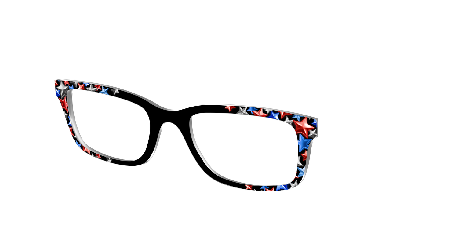 The Dimensional Stars - Angle Top Image - Pair Eyewear