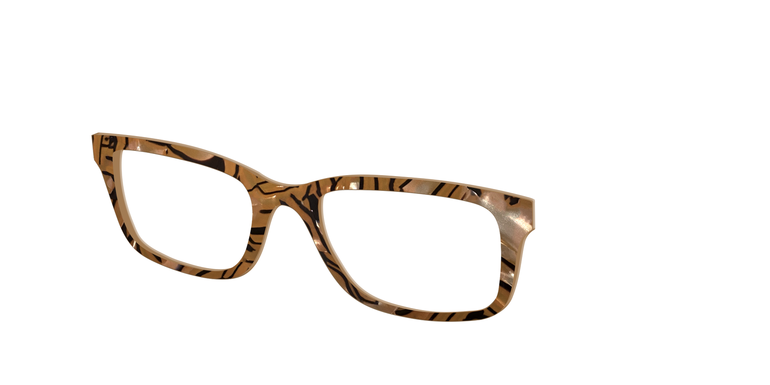 The Driftwood Pearl Marble - Angle Top Image - Pair Eyewear
