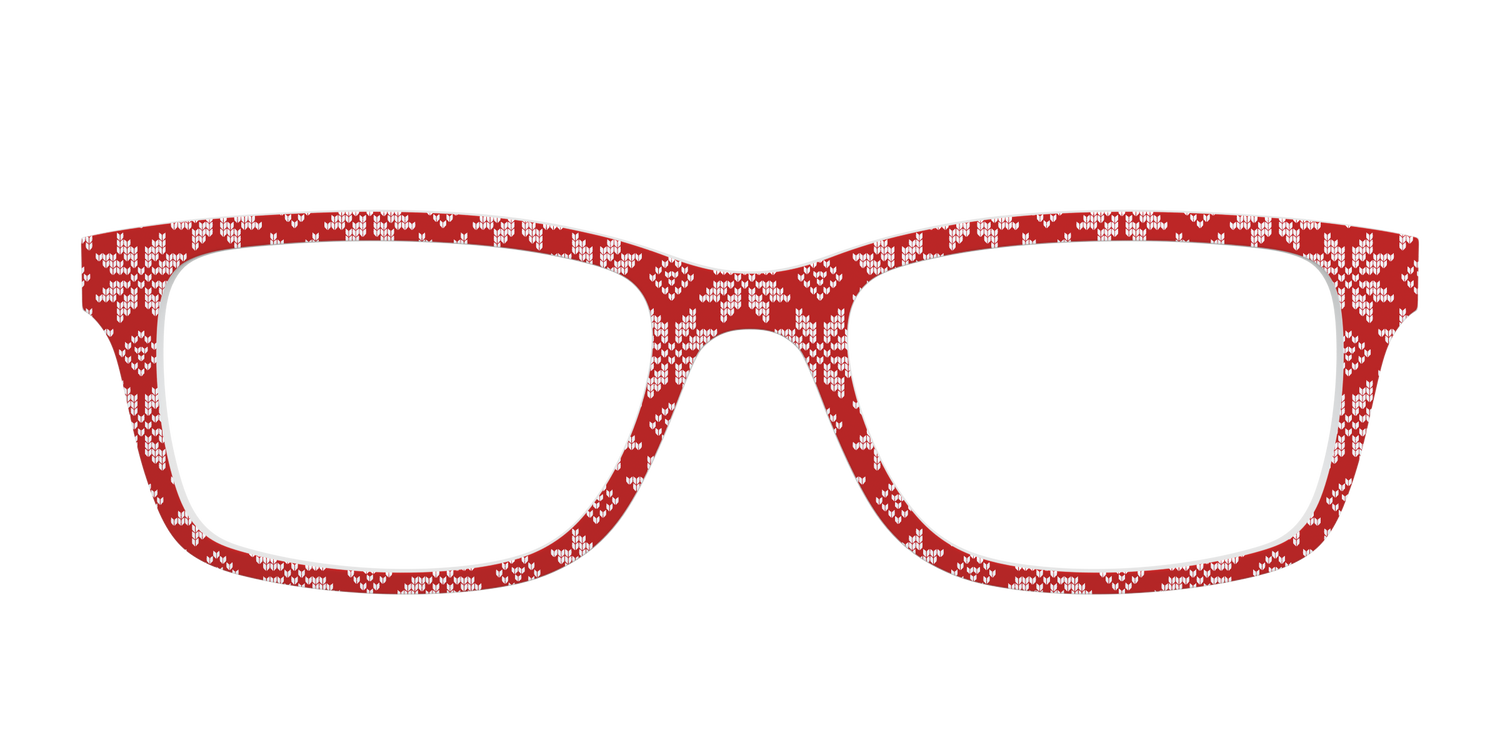 The Fairisle Snowflakes - Front Top Image - Pair Eyewear
