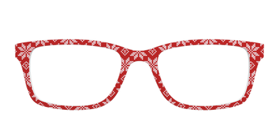 The Fairisle Snowflakes - Front Top Thumbnail - Pair Eyewear