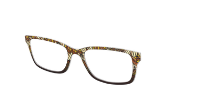 The Feathers Stained Glass - Angle Top Thumbnail - Pair Eyewear