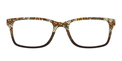 The Feathers Stained Glass - Front Top Thumbnail - Pair Eyewear