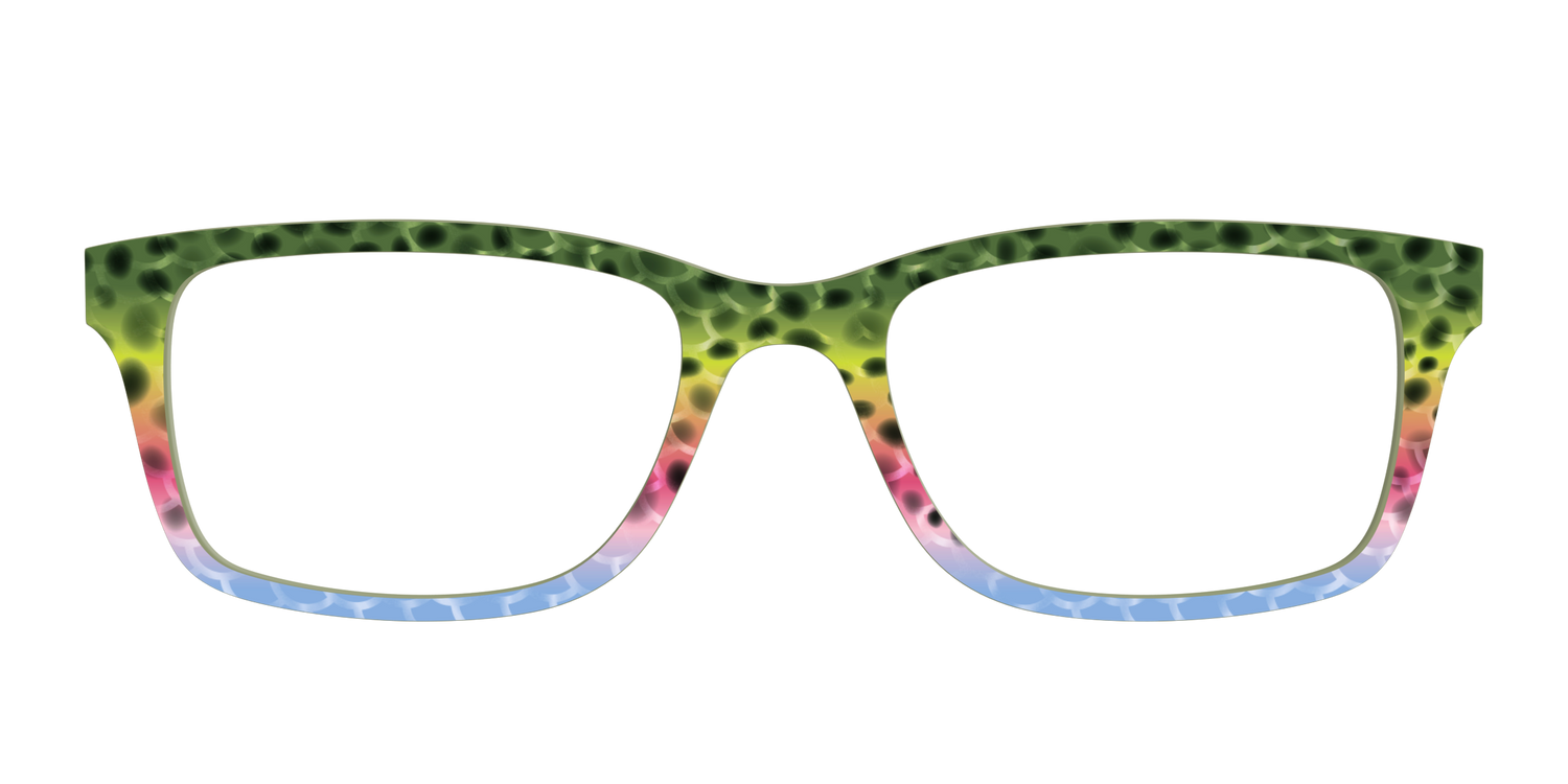 The Freshwater Trout Scales - Front Top Image - Pair Eyewear