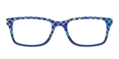 The Frozen Gradient Plaid - Front Top Thumbnail - Pair Eyewear