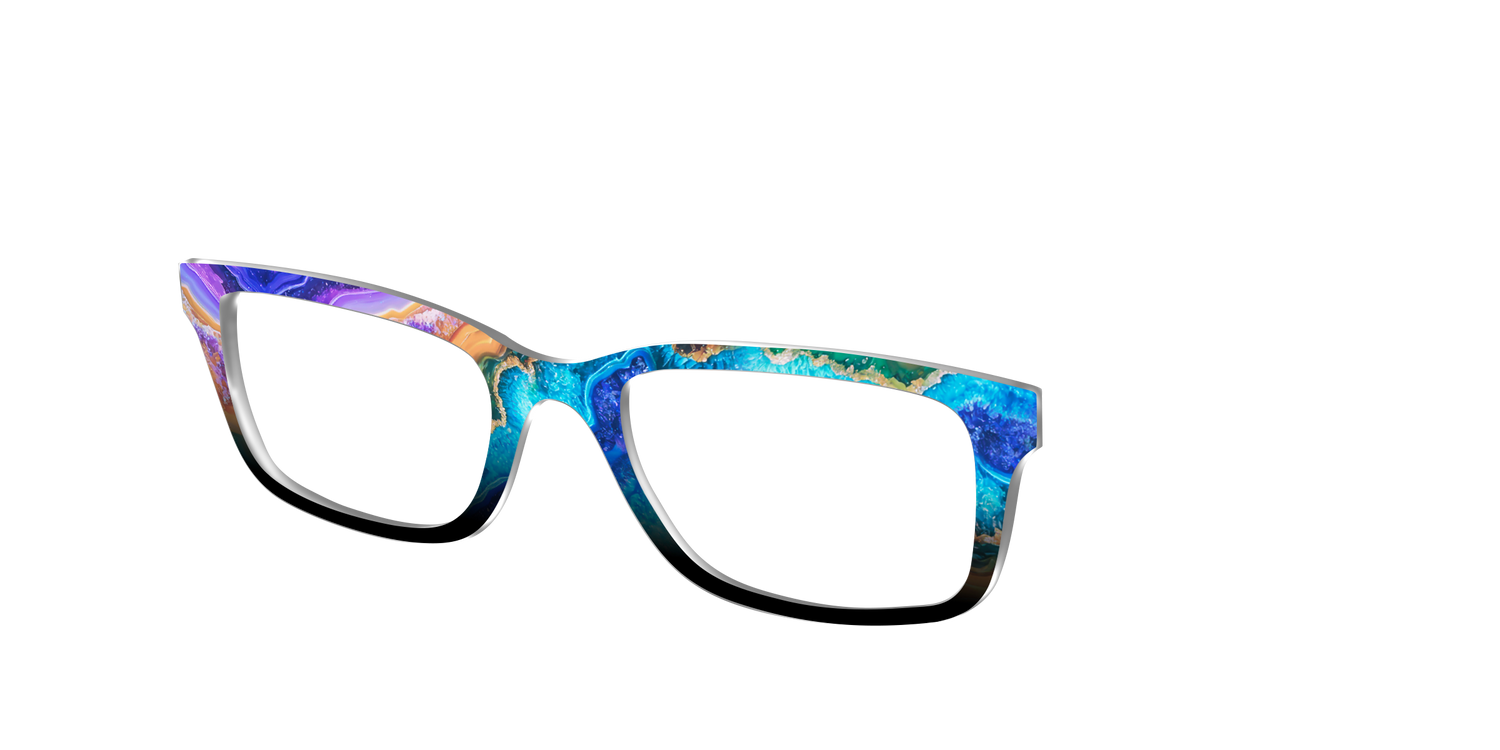 The Genius Geode - Angle Top Image - Pair Eyewear