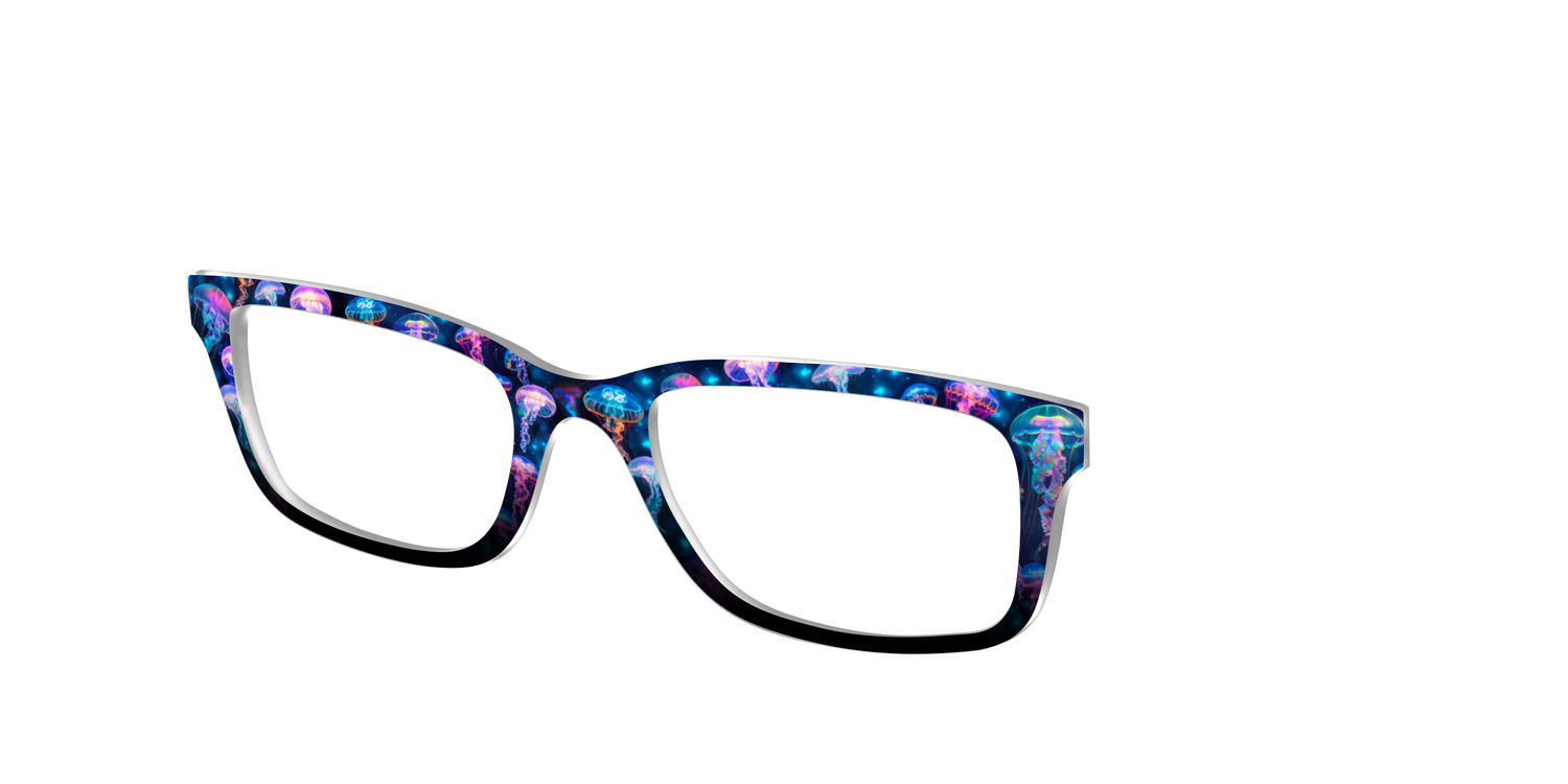 The Gleaming Jellyfish - Angle Top Image - Pair Eyewear