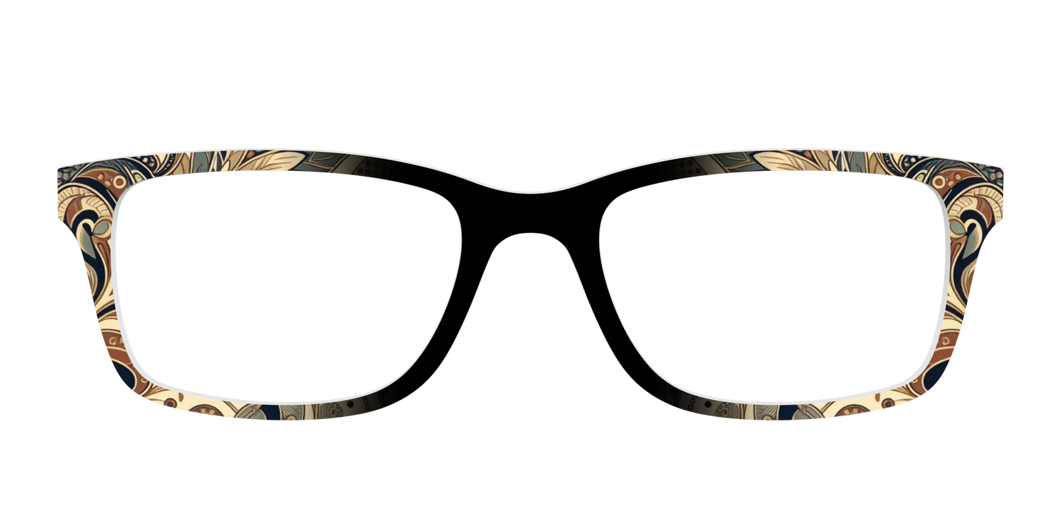 The Grand Paisley - Front Top Image - Pair Eyewear