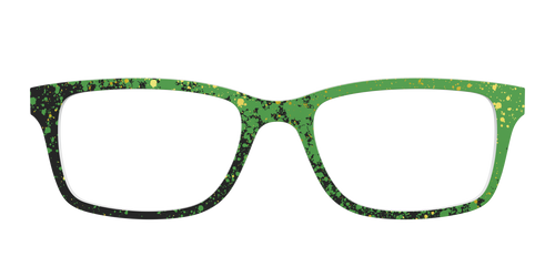 The Green Splatter - Pair Eyewear