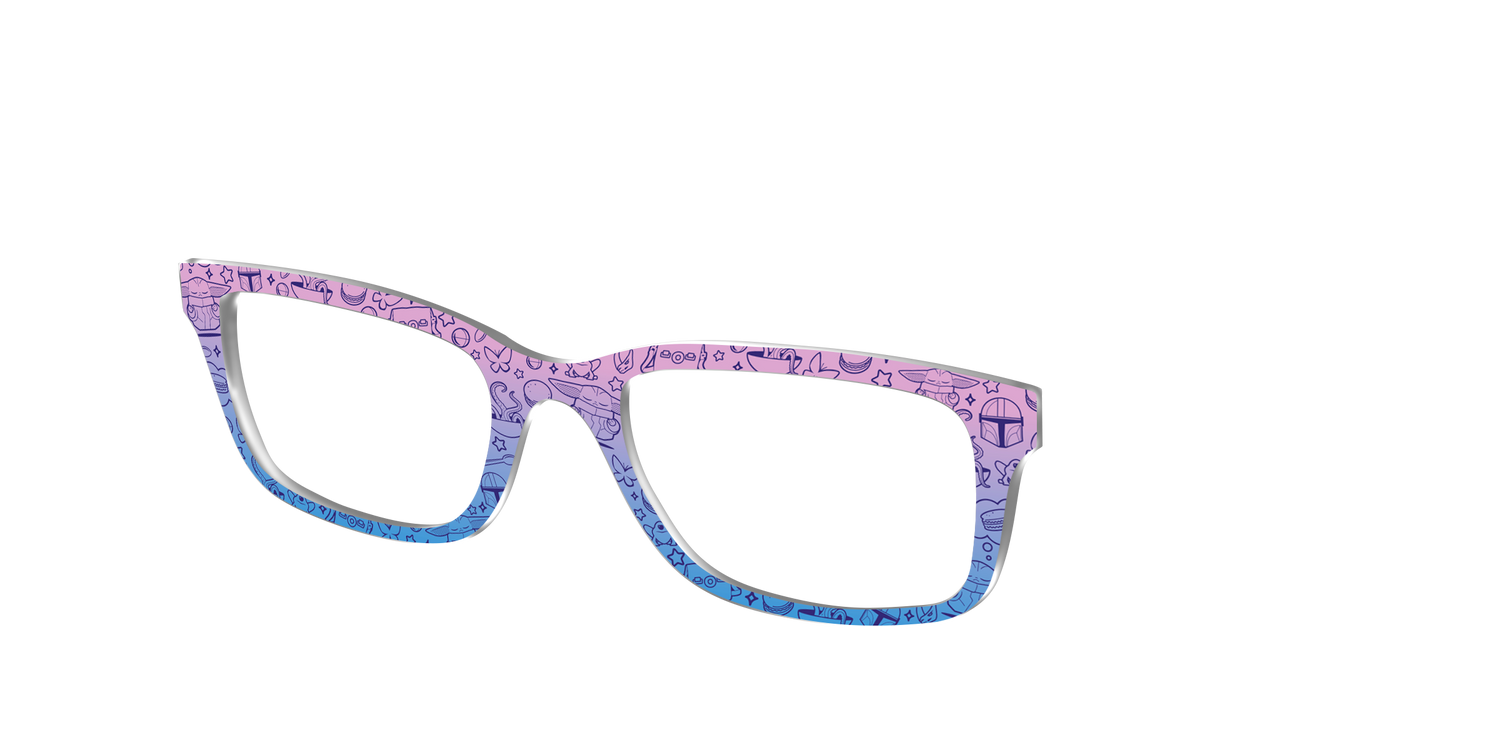 Grogu™ Galaxy Gradient - Angle Top Image - Pair Eyewear
