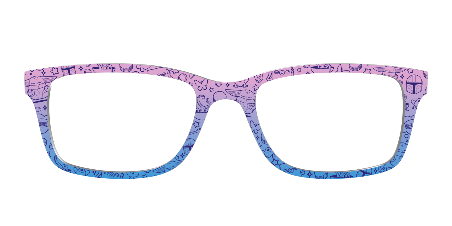 Grogu™ Galaxy Gradient - Front Top Image - Pair Eyewear