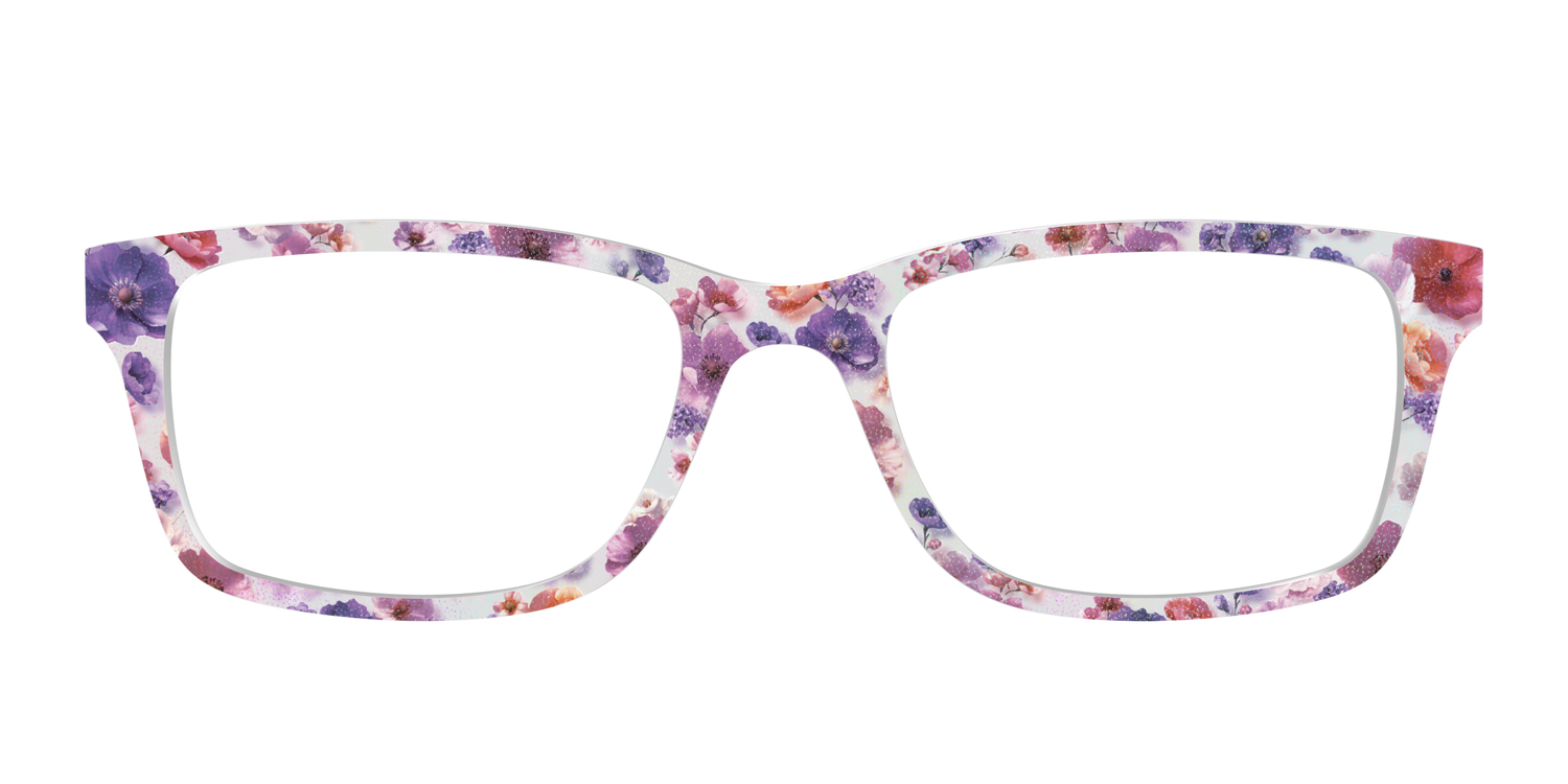 The Holographic Milky Floral - Front Top Image - Pair Eyewear